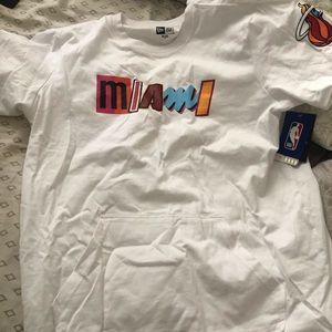 Authentic Miami Heat Mens T shirt